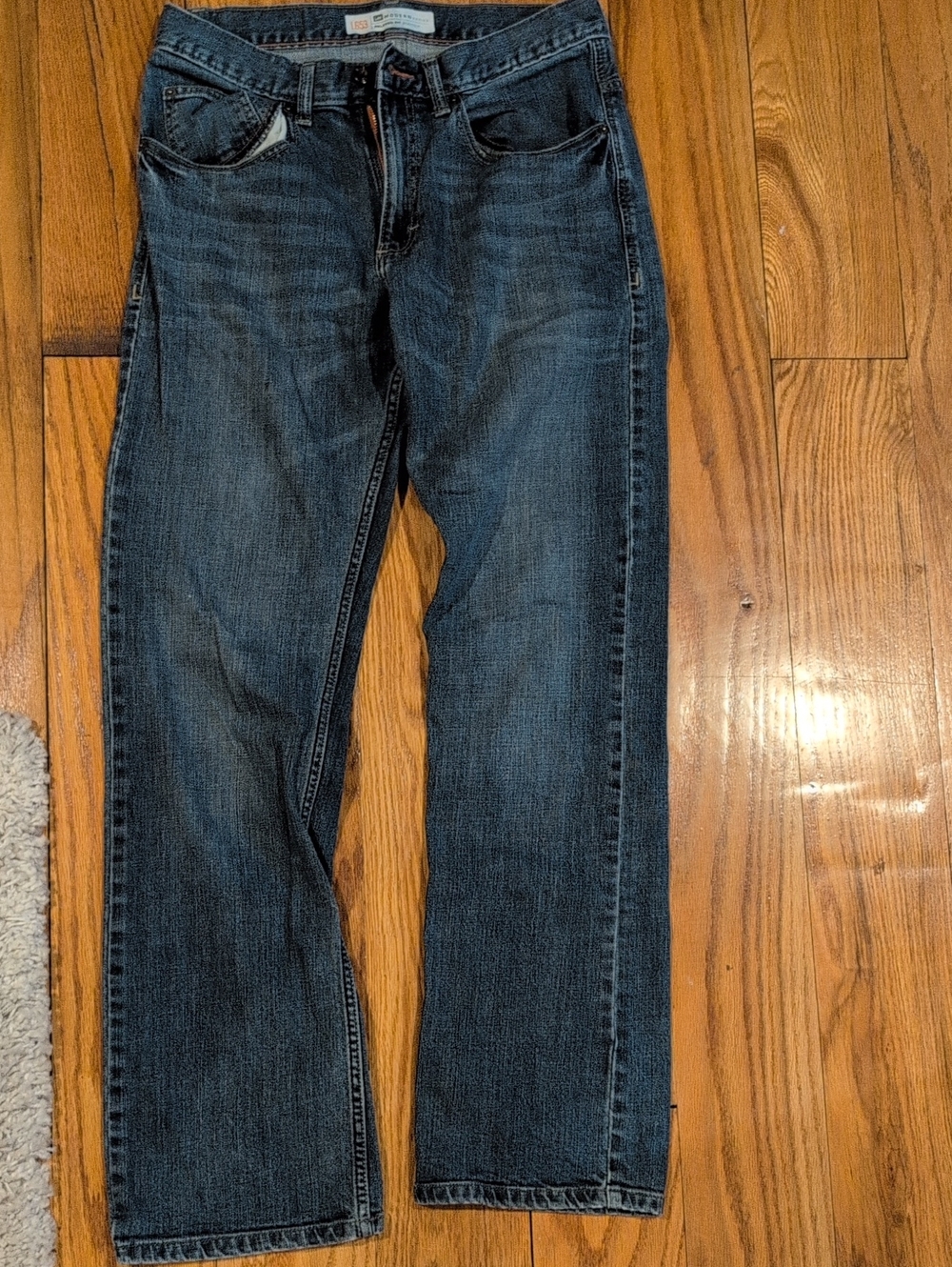 Lee Men's Straight Leg Jeans in Dark Indigo